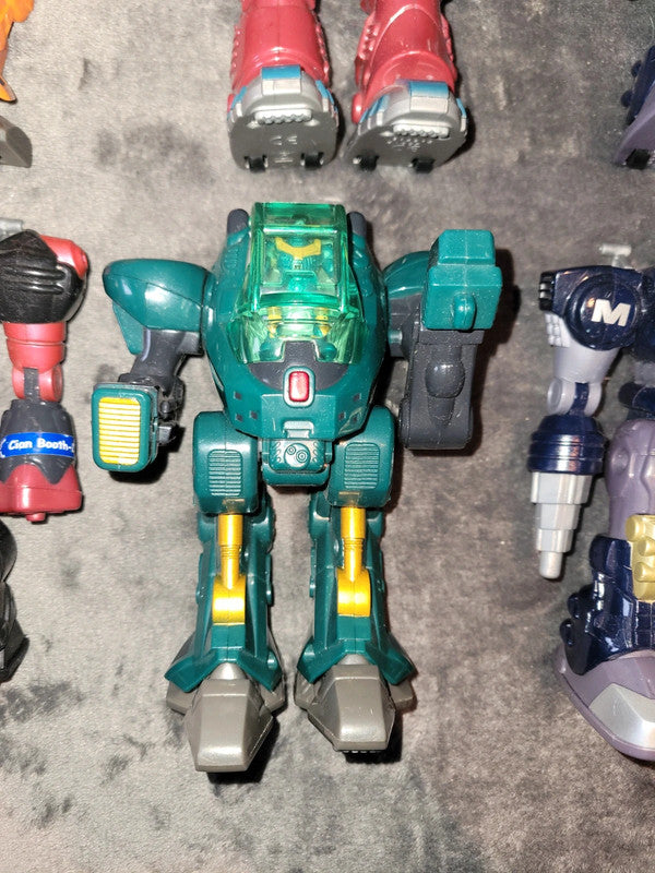 Vintage Tekno Robot Action Figures (Job Lot)