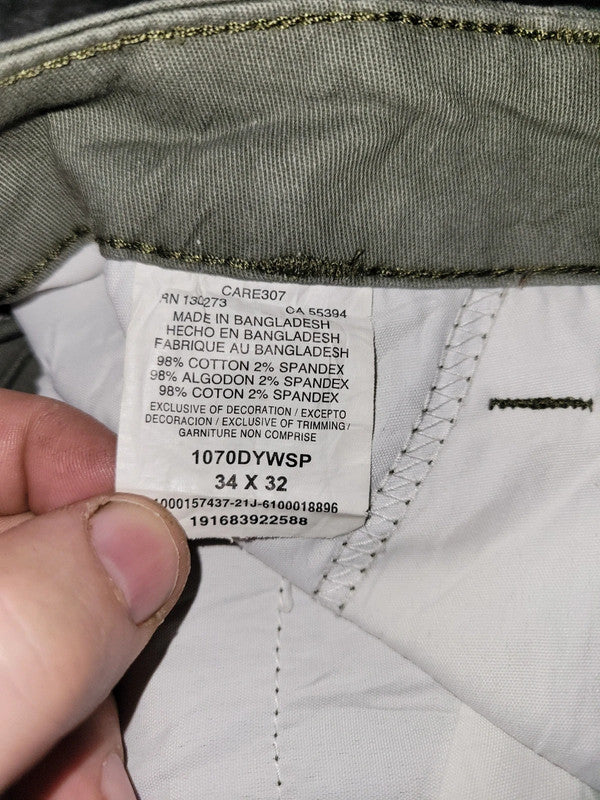 Vintage Wrangler Regular Taper Cargo Trousers