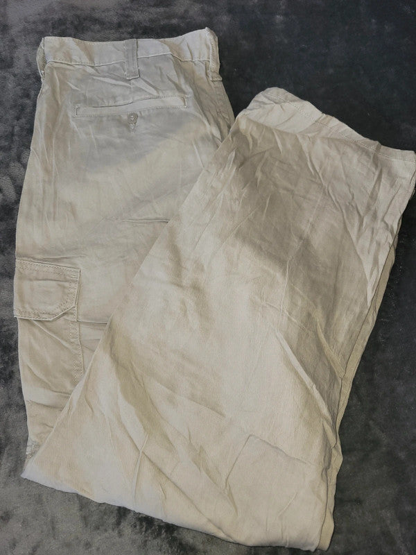 Vintage Dickies Cargo Pants Beige - Size 34x32