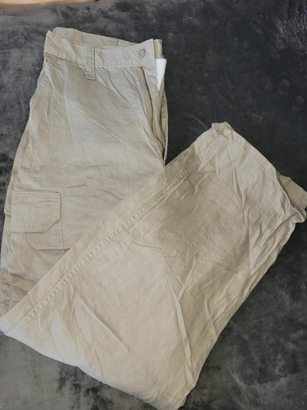 Vintage Dickies Cargo Pants Beige - Size 34x32