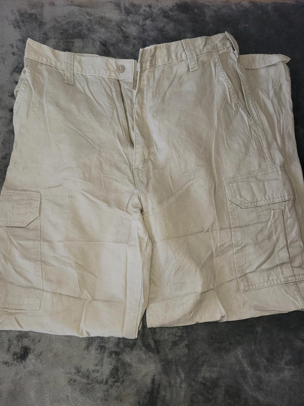 Vintage Dickies Cargo Pants Beige - Size 34x32