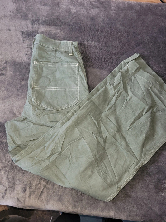 Vintage Lee High Rise A-Line Cargo Pants Size 29