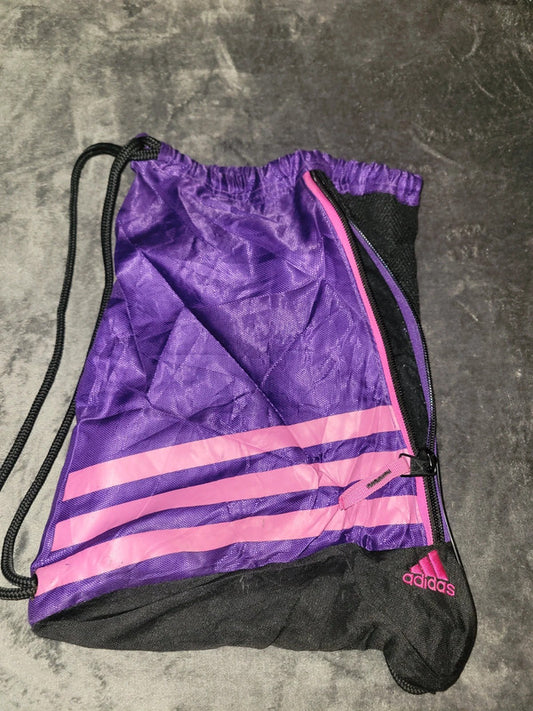 Vintage Adidas Drawstring Gym Bag