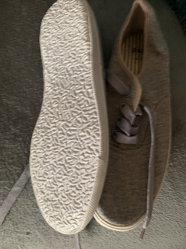 F&F Men’s Canvas Lace-Up Trainers (Tesco’s clothing and footwear brand).