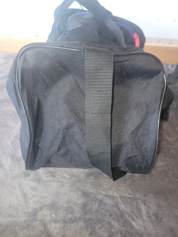 Vintage Adidas Black & Pink Gym Bag