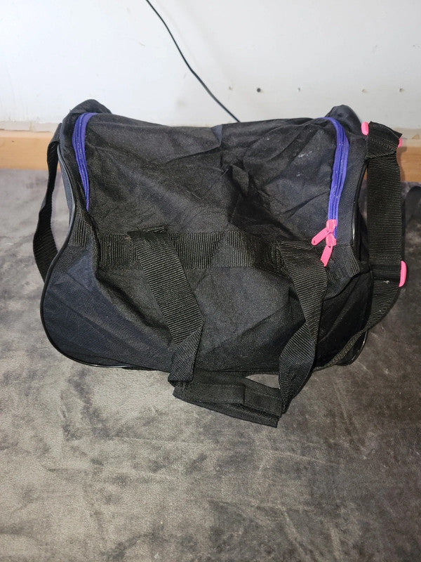 Vintage Adidas Black & Pink Gym Bag
