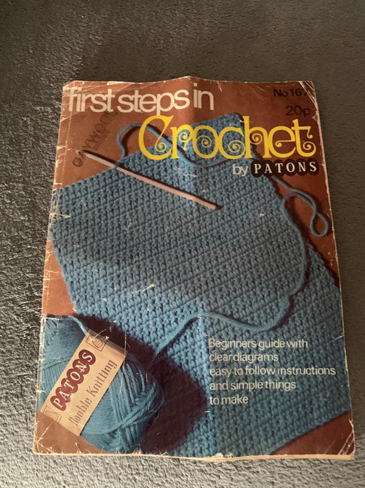 First Steps in Crochet” by Patons