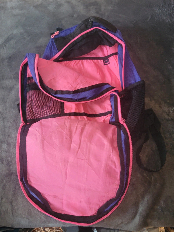 Adidas Purple & Pink Backpack with Logo – School, Gym or Casual Rucksack