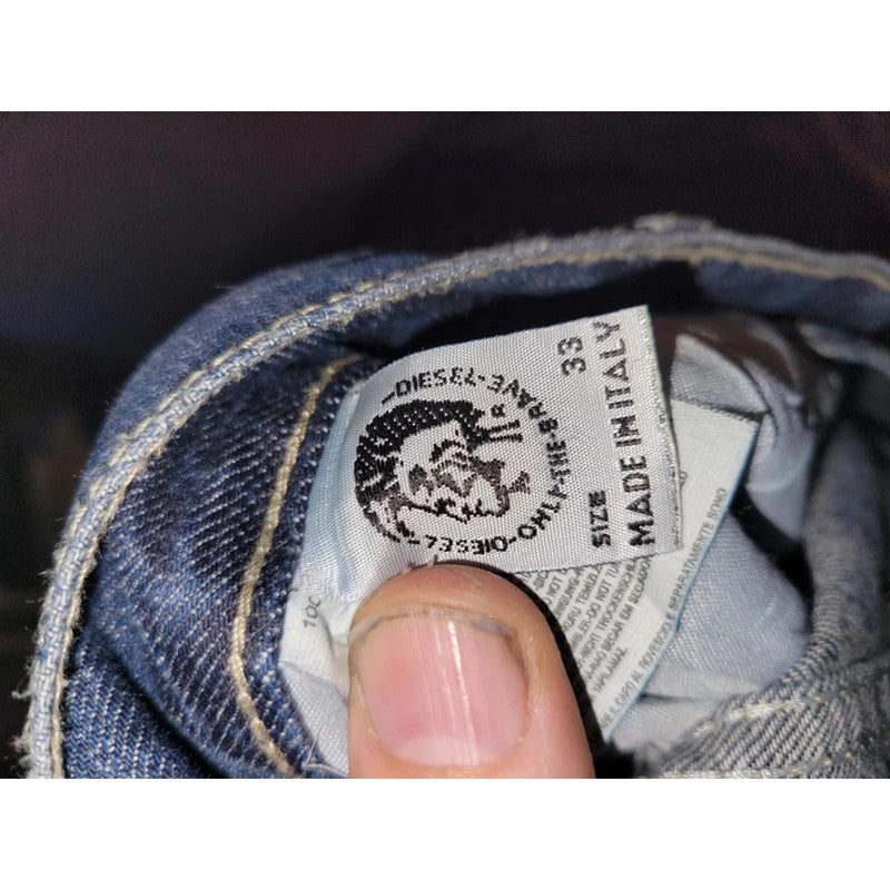 Diesel Jeans, Size 33, Made in Italy - Stylish Pre-loved Denim