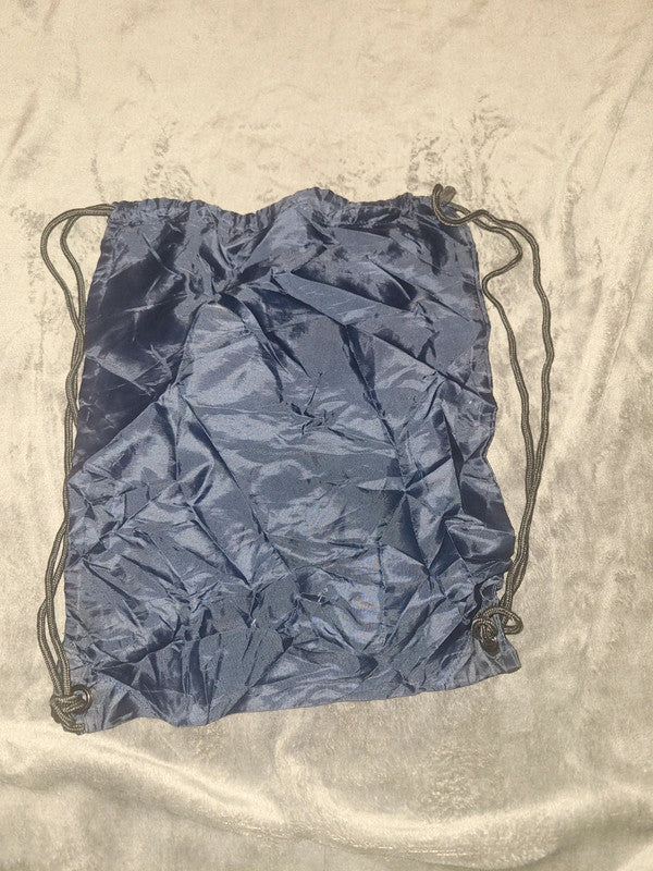 Adidas Navy Drawstring Gym Sack – Retro Logo