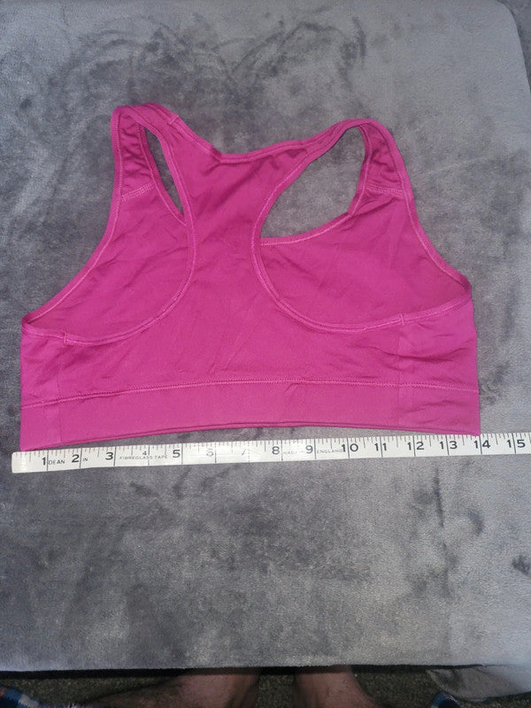 Nike Pro Women’s Sports Bra – Pink Dri-Fit, Size M