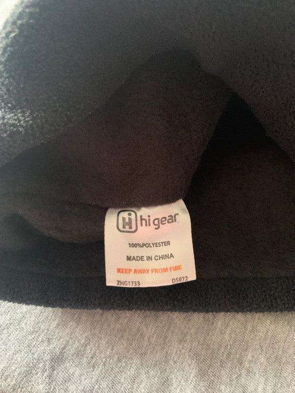Hi Gear Thinsulate Fleece Neck Warmer – Black Thermal Snood