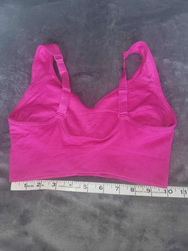 Puma Pink Adjustable Sports Bra – Size S