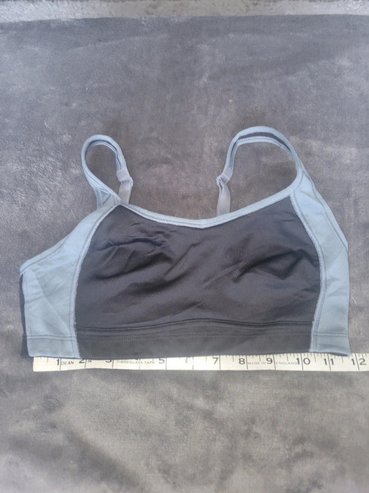 Champion Black & Grey Sports Bra – Size M