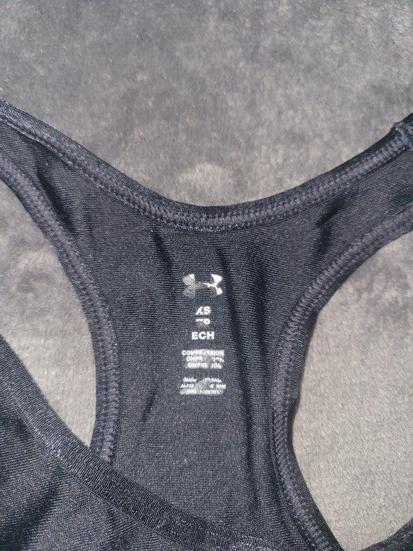 Under Armour Black Sports Bra – Size XS