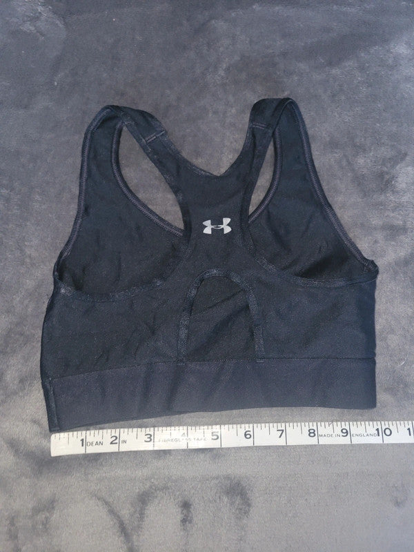 Under Armour Black Sports Bra – Size XS