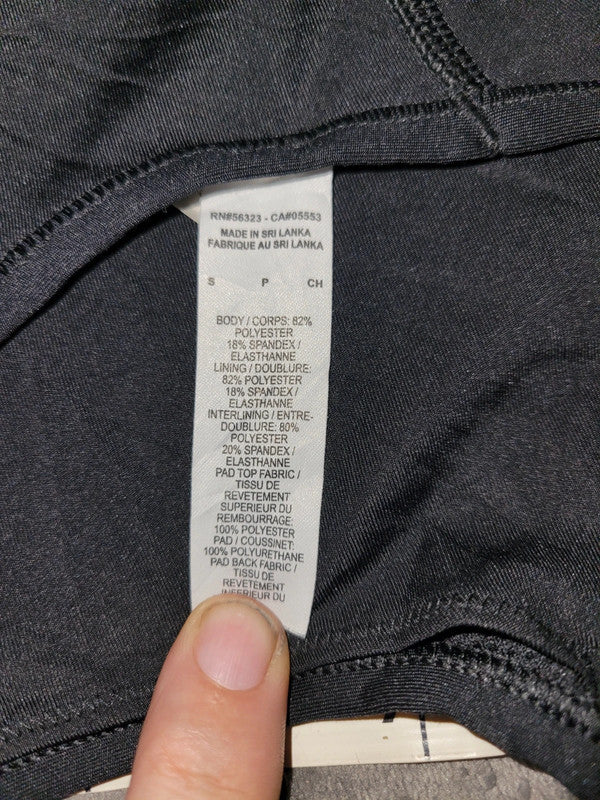 Nike Black Sports Bra – Size S