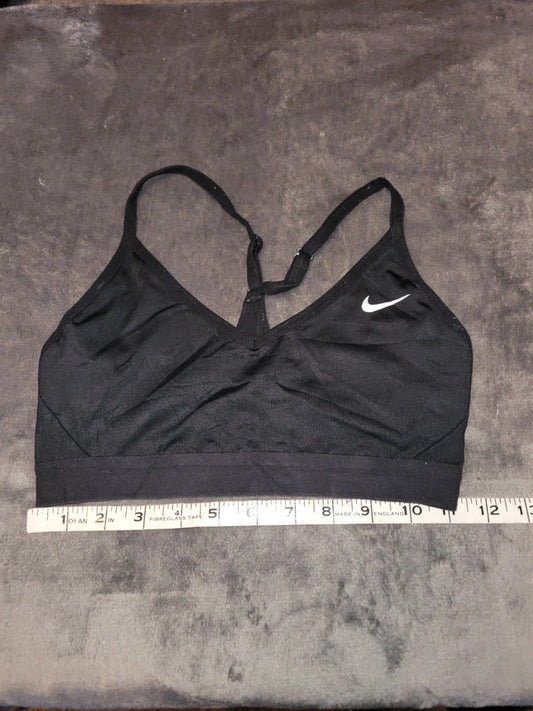 Nike Black Strappy Sports Bra – Size S