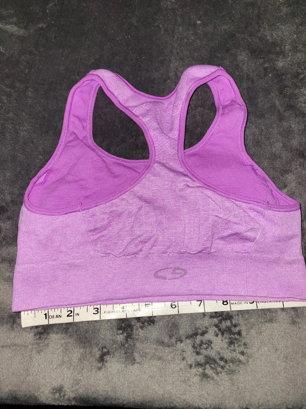 Champion DuoDry Purple Sports Bra Women’s Size S Medium Racerback