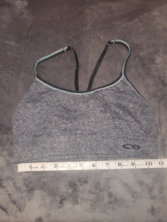 C9 Champion Grey Sports Bra Women’s Size S Small Adjustable Straps