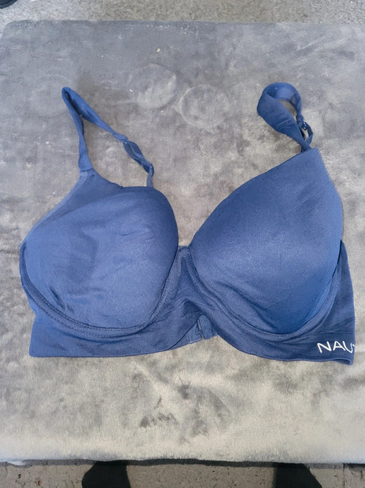 Nautica Intimates Navy Blue Bra 40DD Underwire Padded