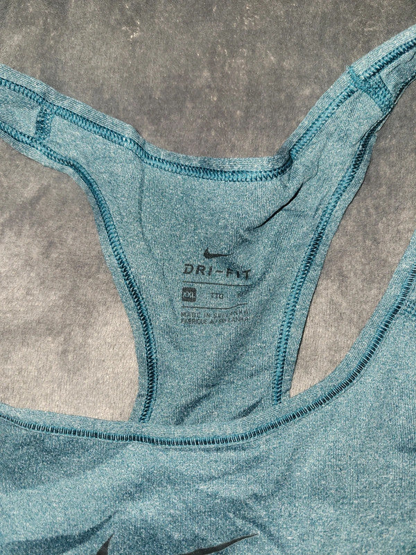 Nike Dri-FIT Sports Bra Blue 2XL XXL Racerback