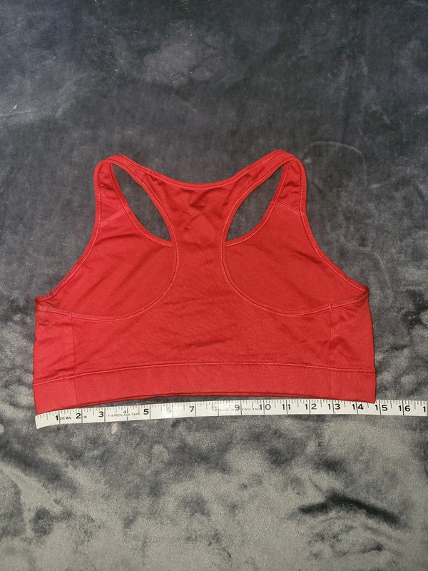Nike Red Dri-FIT Racerback Sports Bra – Women’s Medium