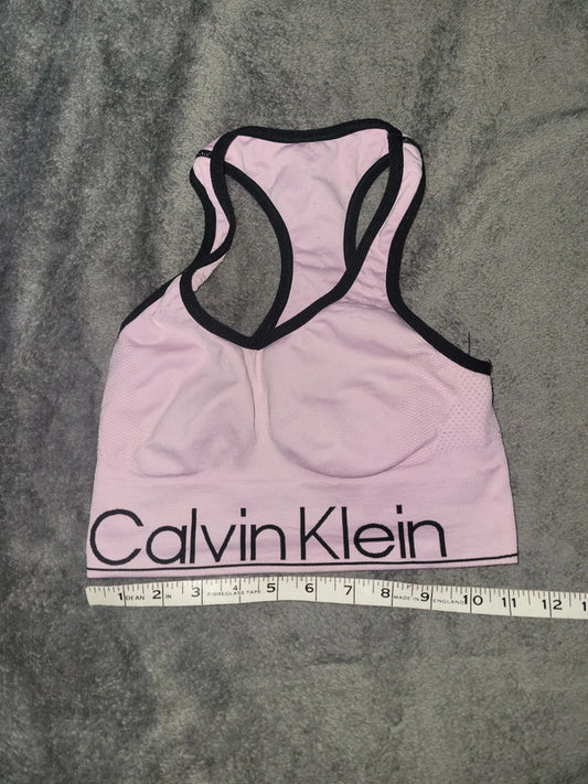 Calvin Klein Performance Pink Sports Bra – Women’s M