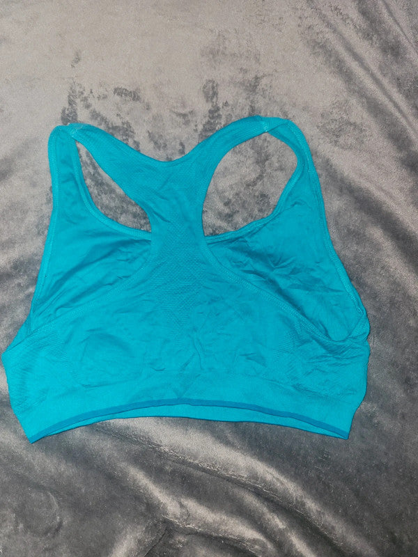 Champion Blue Racerback Sports Bra | Size L | Activewear
