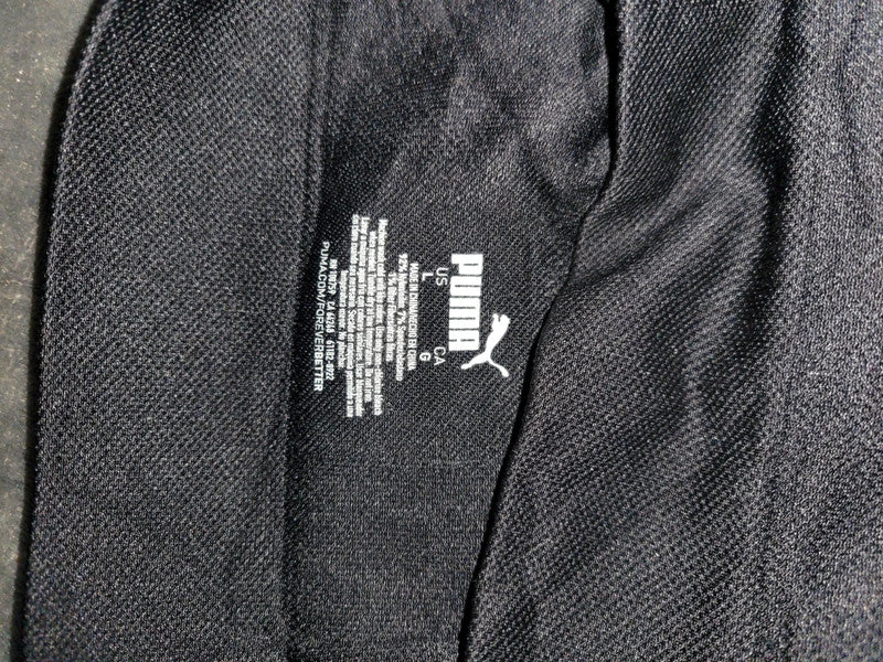 Puma Black Sports Bra – Adjustable Straps – Size L