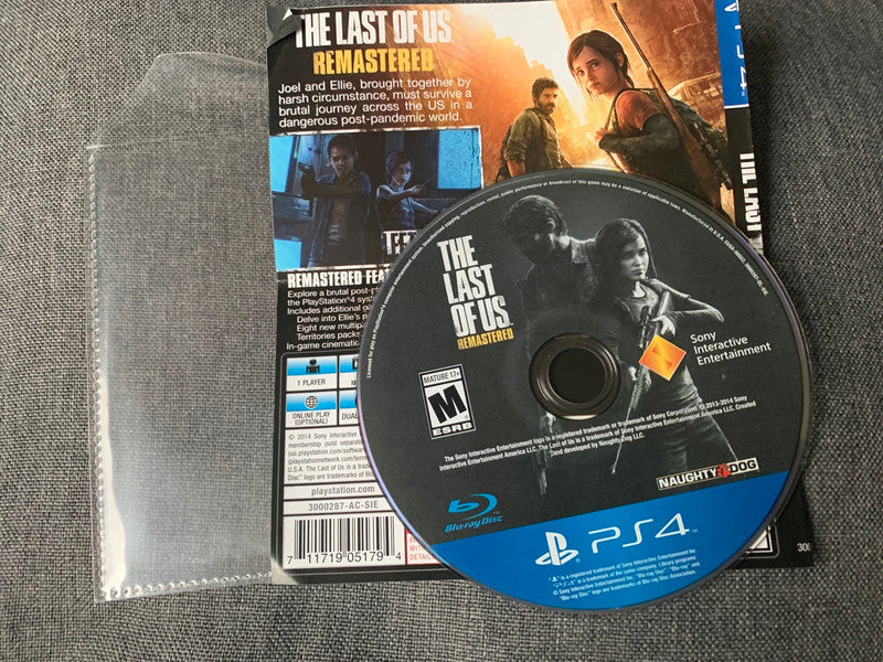 The Last of Us Remastered (PS4)