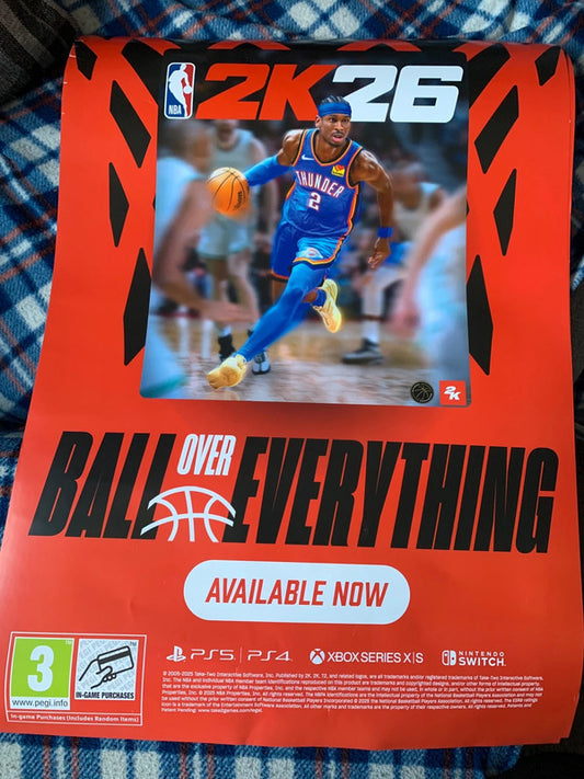 NBA 2K26 – Official Promotional Poster