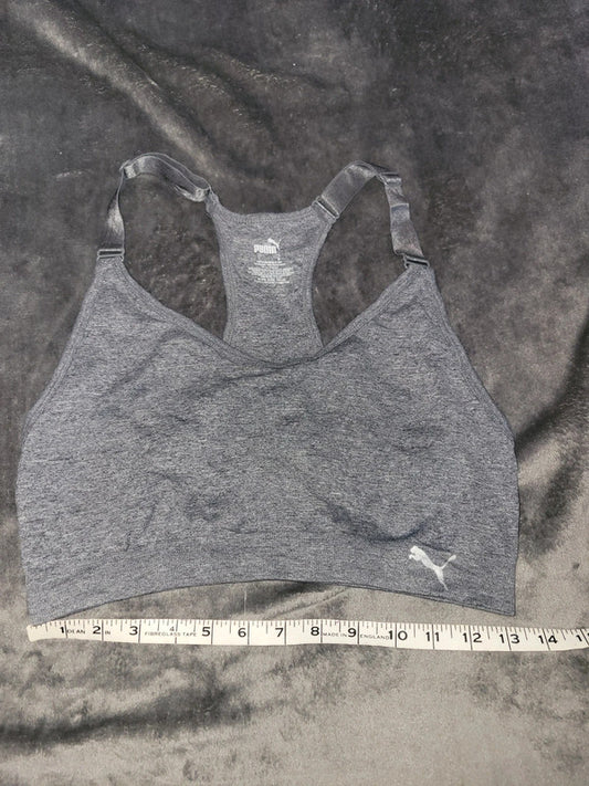 Puma Sports Bra – Grey Racerback – Size L
