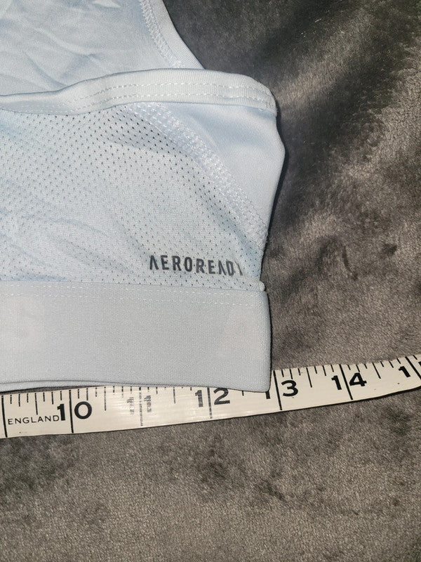 Adidas Aeroready Sports Bra – Light Blue – Size XL