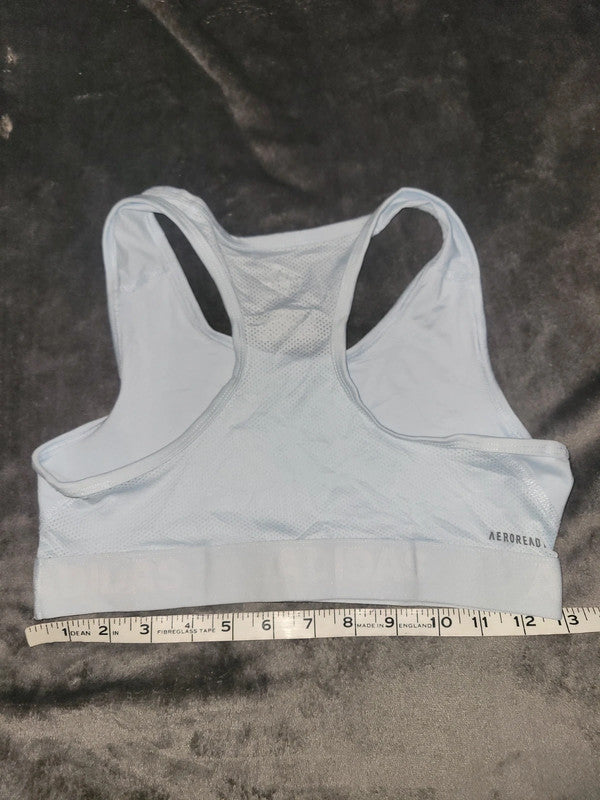 Adidas Aeroready Sports Bra – Light Blue – Size XL
