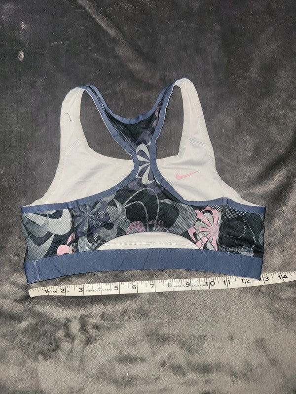 Nike Pro Sports Bra – Floral Print – Size XL