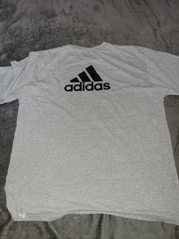 Vintage Adidas Santa Clara Broncos Basketball T-Shirt – Grey – Size XL