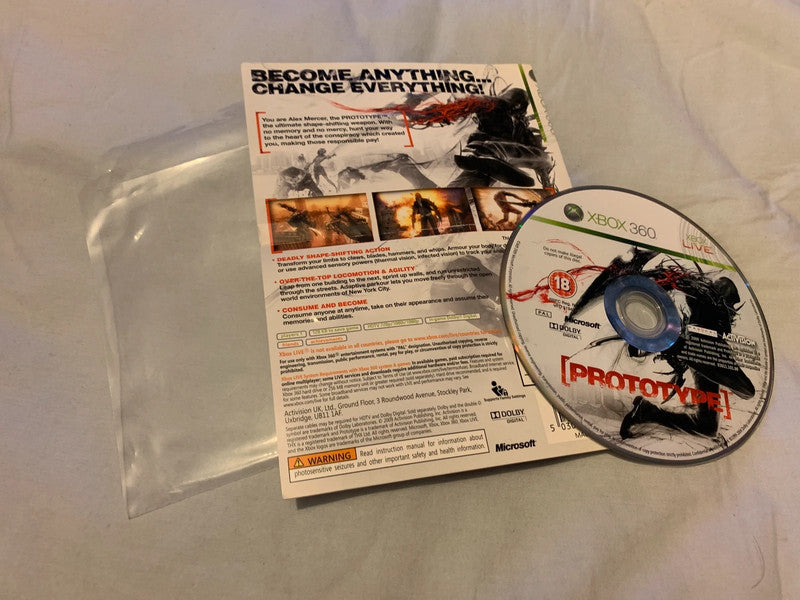 Prototype (Xbox 360) game:
