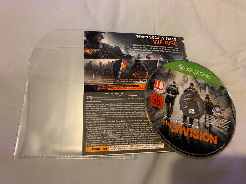 Tom Clancy’s The Division Xbox One | Complete with Cover & Disc