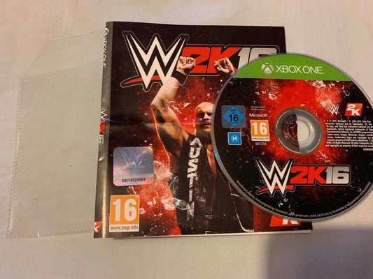 WWE 2K16 – Xbox One – Disc & Cover (No Case)