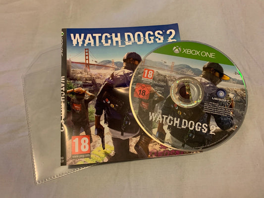 Watch Dogs 2 – Xbox One – Disc & Cover (No Case)