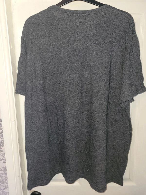 Vintage Wrangler 75 Years Graphic T-Shirt – Charcoal Grey – Size XXXL