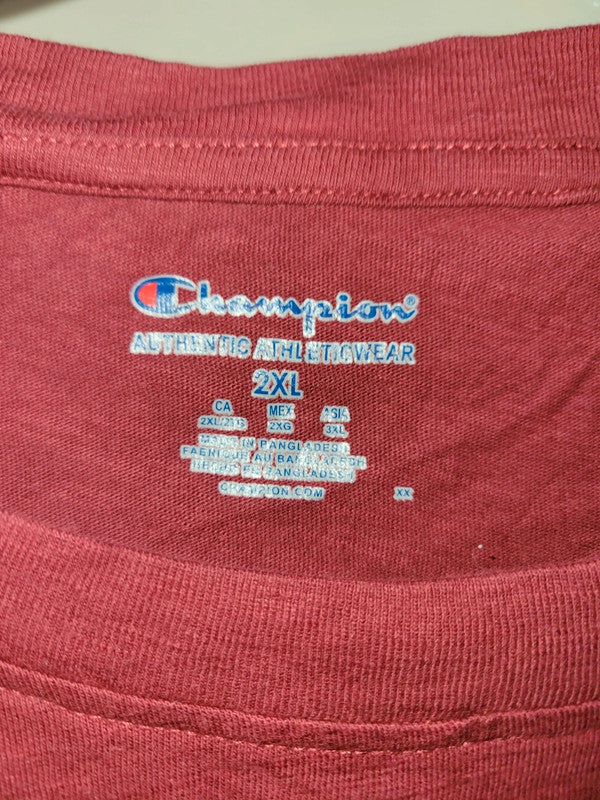 Vintage Champion Iowa State University T-Shirt – Red/Gold – Size 2XL