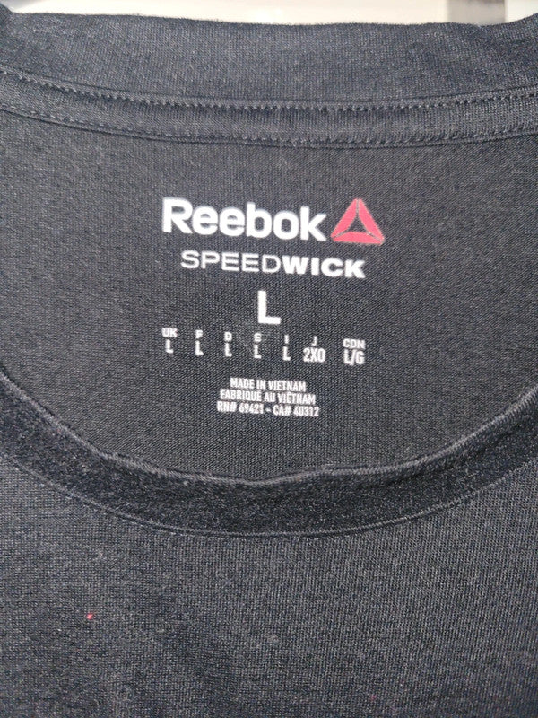 Vintage Reebok Combat RC Speedwick Training T-Shirt – Black – Size L