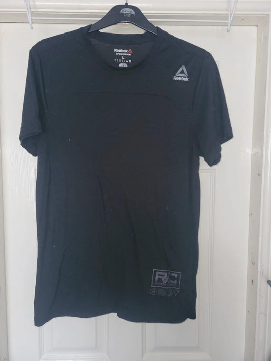 Vintage Reebok Combat RC Speedwick Training T-Shirt – Black – Size L