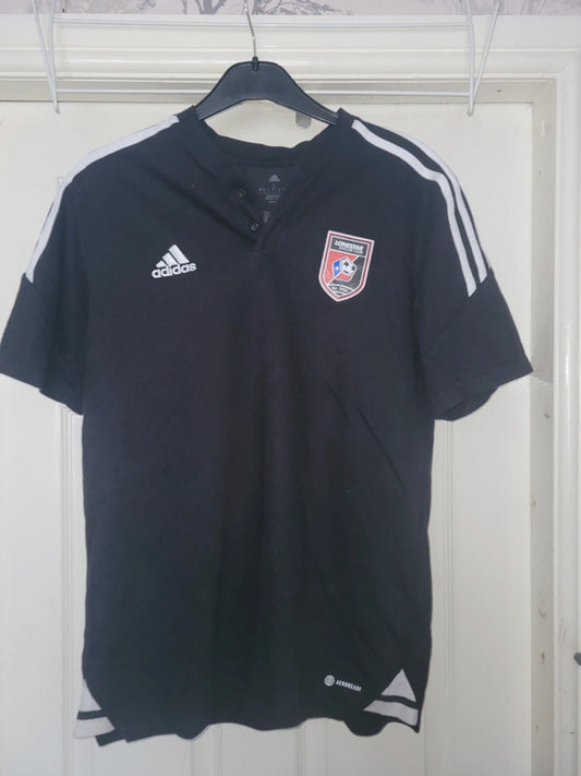 Vintage Adidas Lonestar Soccer Club Training Jersey – Black – Size L