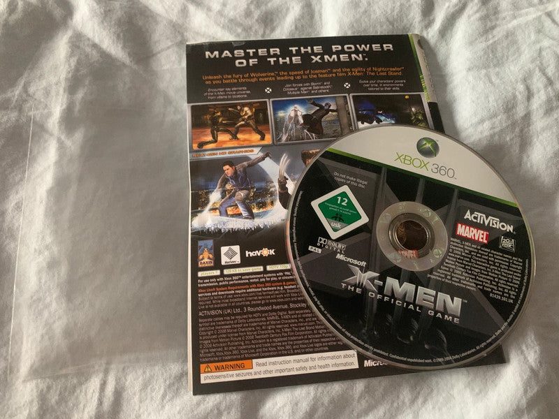 Xbox 360 game X-Men: The Official Game:
