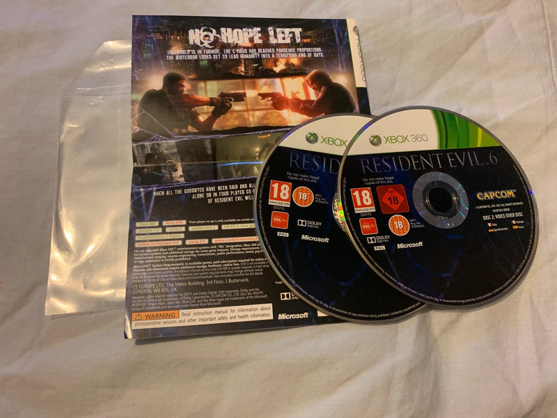 Resident Evil 6 for the Xbox 360.