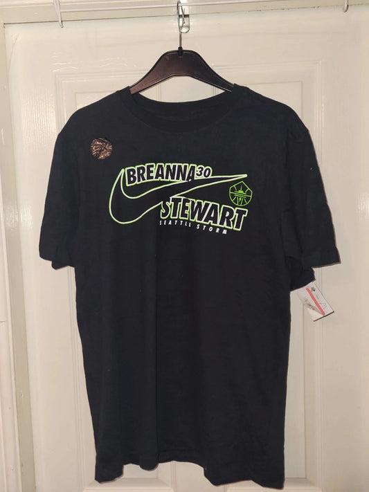 Vintage Nike Dri-Fit Breanna Stewart Seattle Storm T-Shirt – Black – Size M