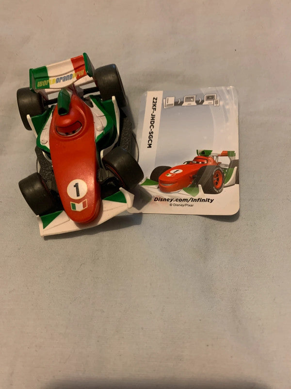 Francesco Bernoulli from Cars 2, part of the Disney Infinity 1.0 collection.